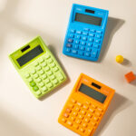 CALCULATOR BUZUNAR 12DIG ALB-PORTOCALIU 1122 DELI - Image 4