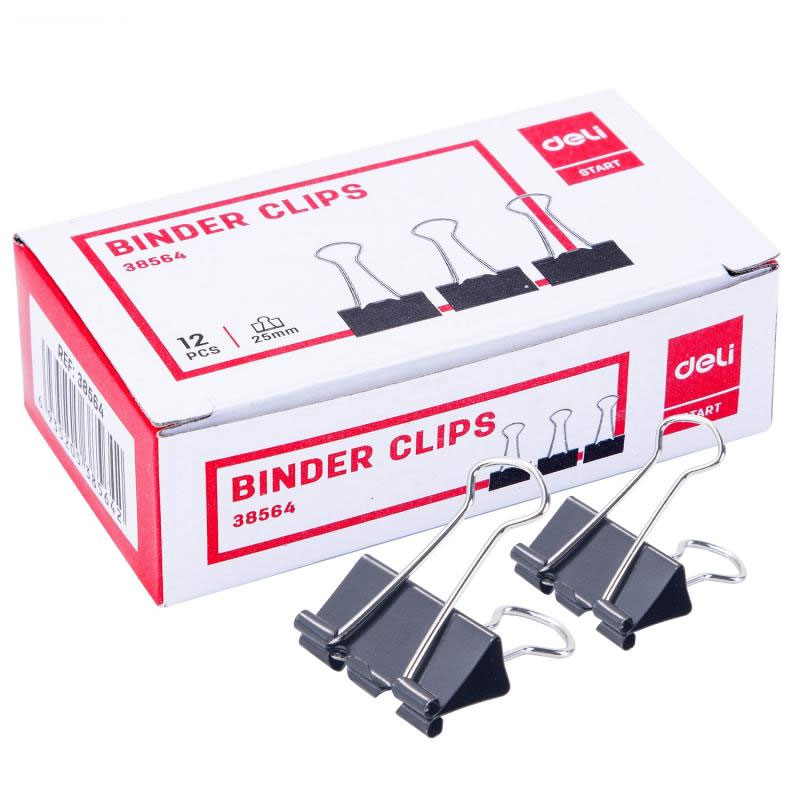 clips-hartie-25mm-12-buccut-carton-deli_11165_2_17116193161009 CLIPS HARTIE 25MM 12 BUC/CUT. CARTON DELI - Image 1