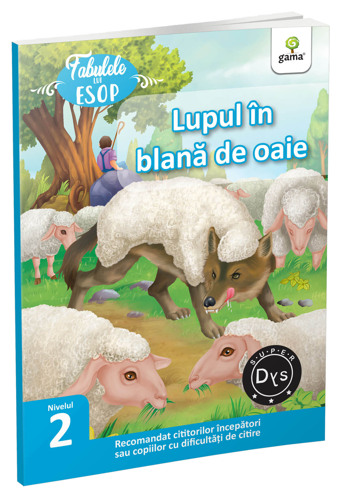 Lupul în blană de oaie Lupul in blana de oaie/ Fabulele lui Esop.niv II - Image 1