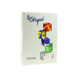 A71Q504 HARTIE COLORATA 80G/MP A4 110 CREM FAVINI A71Q504 - Image 1