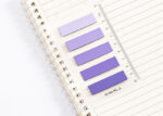 INDEX ADEZIV 12*44MM 5 CULORI GALBEN 20 FILE RIGLA DELI - Image 4