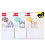 NOTES ADEZIV PISICI/CATEI 75*84MM 25 FILE DELI