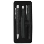 SET STILOU B+PIX XB POLY NEGRU FABER CASTELL