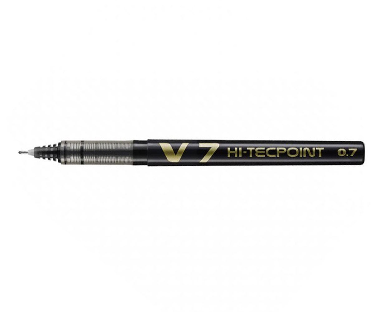 roller-07mm-v7-negru-hitecpoint-pilot_9938349_8_17200780811389 ROLLER V7 HI-TECPOINT REINCARCABIL 0.7 NEGRU PILOT - Image 1
